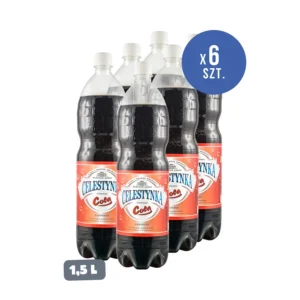 Celestynka napój gazowany o smaku cola — PET 1,5 l × 6