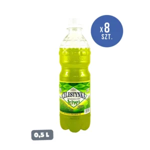 Celestynka napój gazowany o smaku kiwi — PET 0,5 l × 8