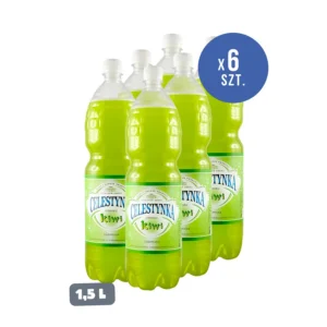 Celestynka napój gazowany o smaku kiwi — PET 1,5 l × 6