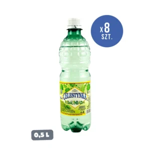 Celestynka napój gazowany o smaku lemoniada — PET 0,5 l × 8