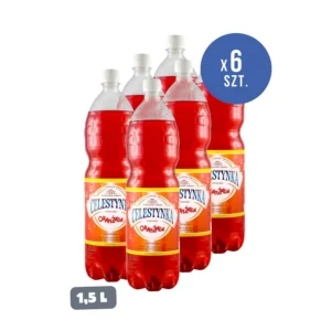 Celestynka napój gazowany o smaku oranżada — PET 1,5 l × 6