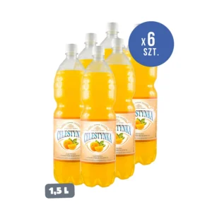 Celestynka napój gazowany o smaku pomarańczowym — PET 1,5 l × 6