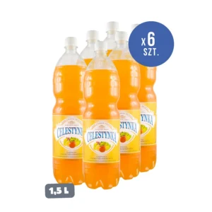 Celestynka napój gazowany o smaku wieloowocowym — PET 1,5 l × 6
