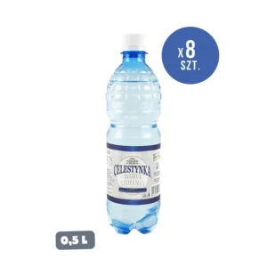Celestynka woda stołowa gazowana — PET 0,5 l × 8