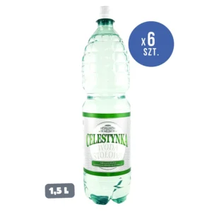 Celestynka woda stołowa niegazowana — PET 1,5 l × 6
